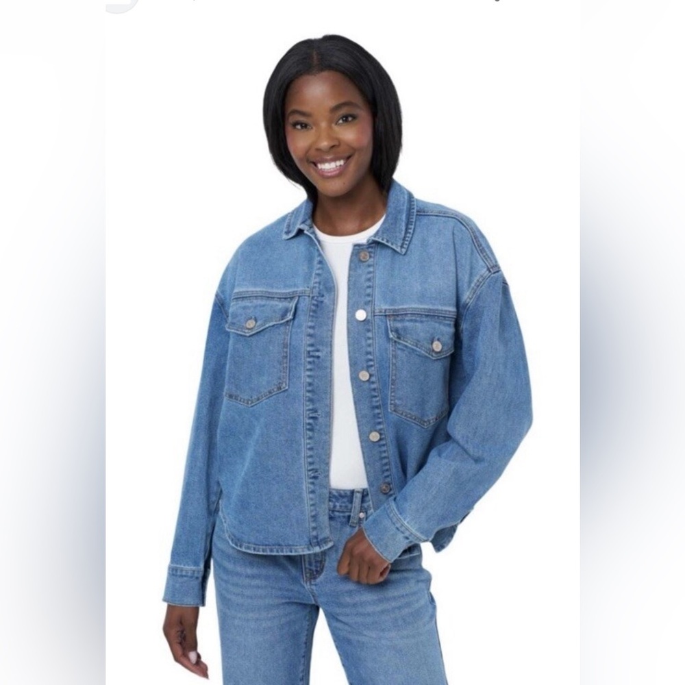 Edited by Remi Bader Oversized Jean Jacket, Sz L
